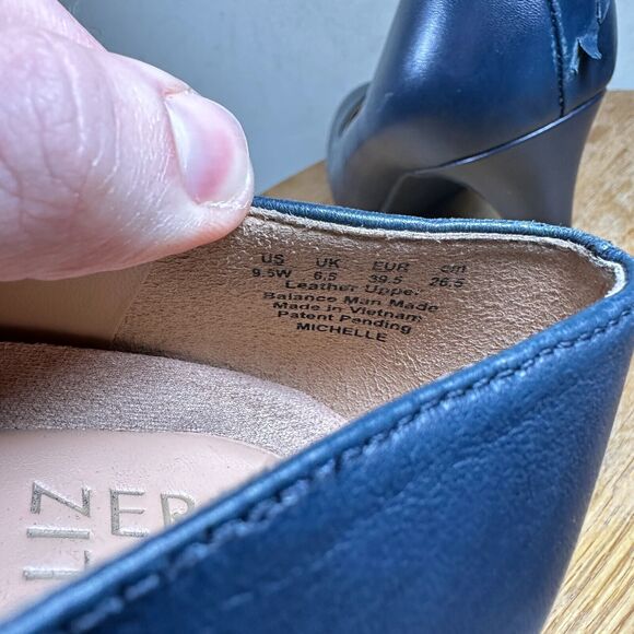 Naturalizer Michelle Blue Flats Shoes Women's Size 9.5 W - Picture 9 of 9